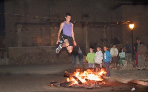 Salto en la hoguera